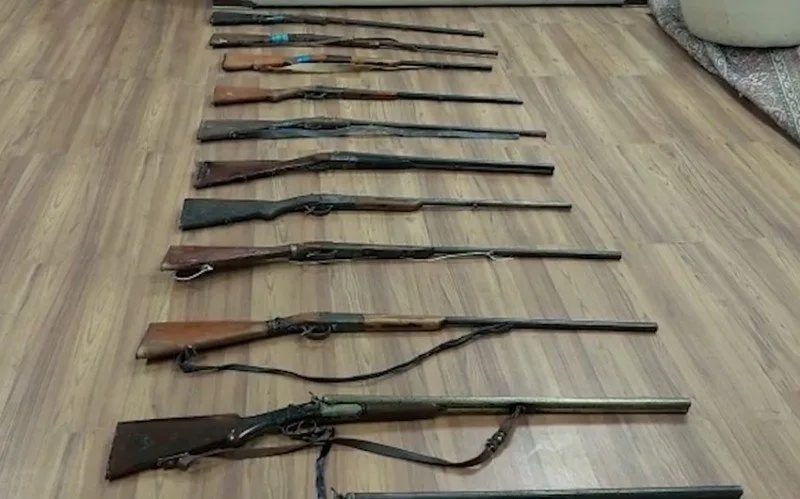 Şəmkirdə yanvar ayı ərzində bu qədər odlu silah aşkarlanaraq götürülüb