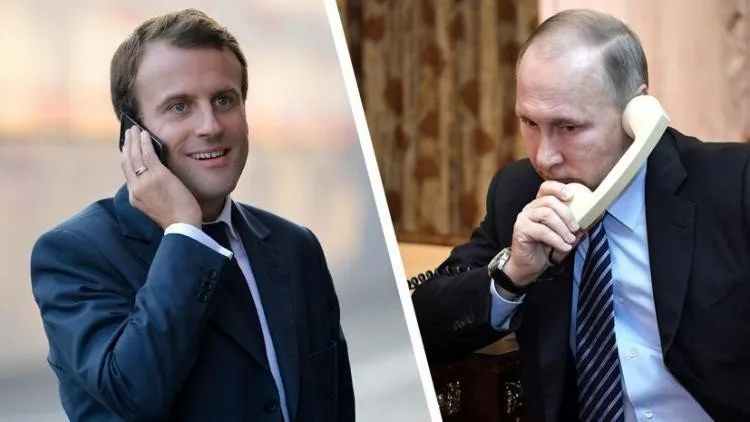 Putinlə Makron arasında telefon danışığı olacaq