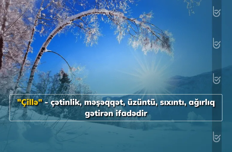 Azərbaycanda “qışın oğlan çağı” başladı