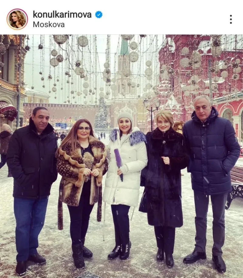 Şou əhlinin instaqram paylaşımları