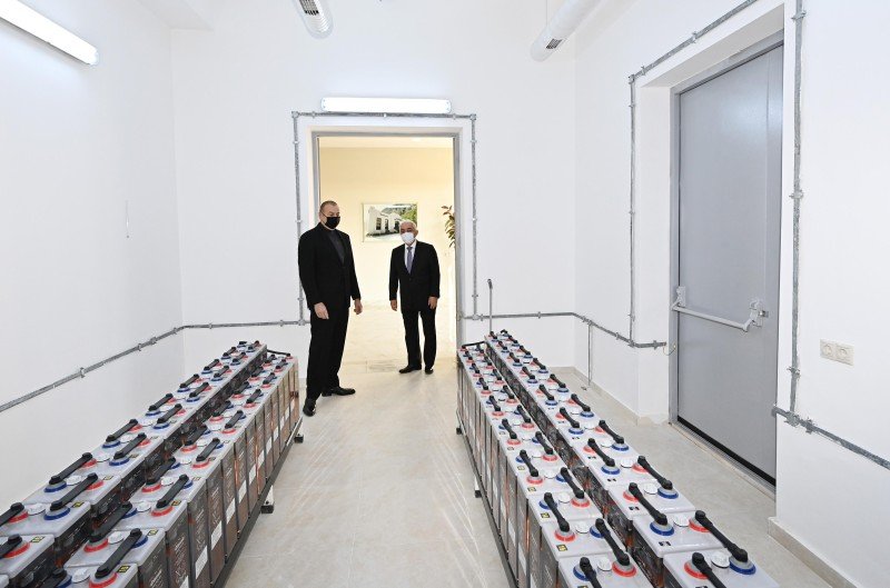 Prezident yarımstansiyanın açılışında iştirak edib - FOTOLAR