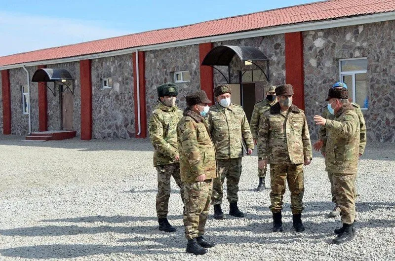 Müdafiə naziri Ümumqoşun Təlim Mərkəzində olub - Tapşırıqlar verib