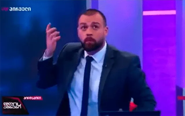Gürcüstanda zəlzələ anı - VİDEO
