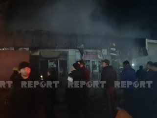 Qəbələdə bazar YANDI - FOTO - YENİLƏNİB