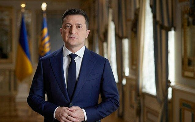 Zelenski xalqa müraciət etdi