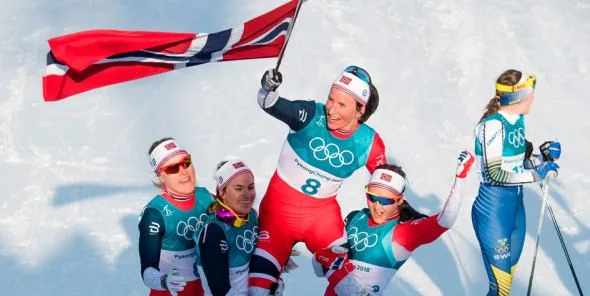 Norveç Qış Olimpiya Oyunlarında yeni rekord vurub