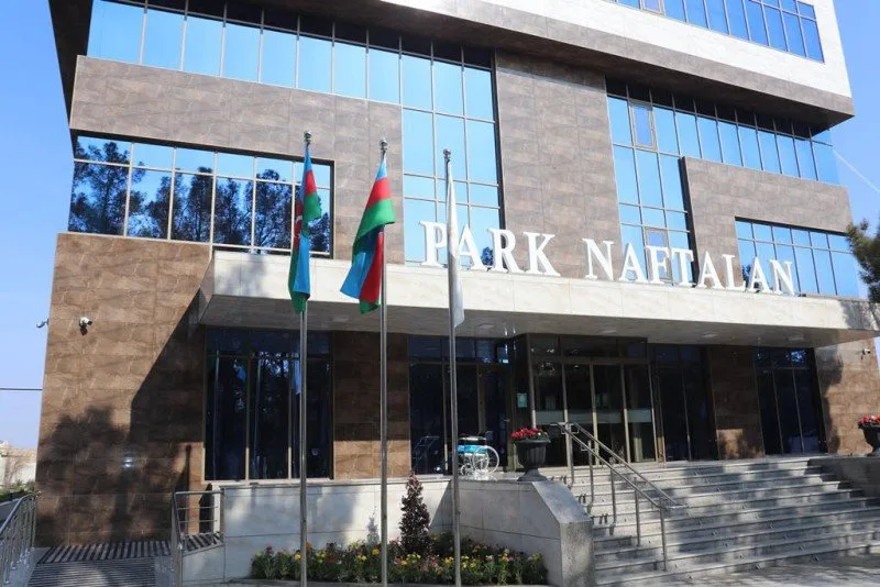 Naftalanda yeni otel kompleksi açıldı - FOTOLAR