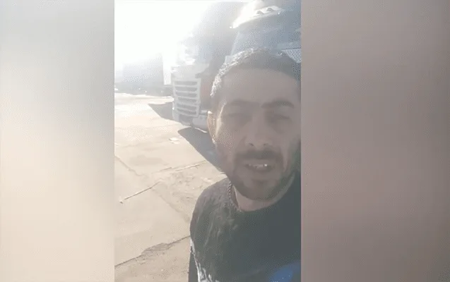 Ukraynada qalan azərbaycanlı sürücülər DANIŞDI - VİDEO