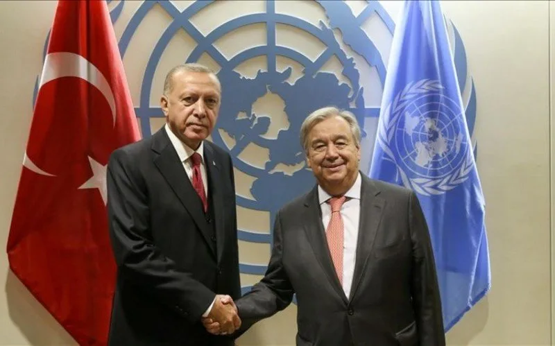 Antonio Quterreş Ərdoğanla Ukraynadakı vəziyyəti müzakirə etdi