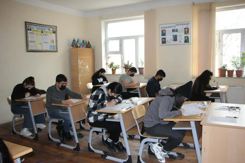 Sonuncu buraxılış imtahanı keçirildi - YENİLƏNİB