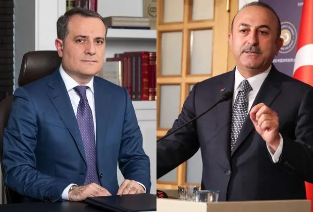 Ceyhun Bayramov Çavuşoğlu ilə Ukraynanı müzakirə etdi - YENİLƏNİB