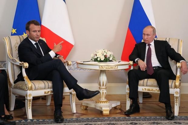 Putin və Makron Ukraynanı müzakirə etdilər