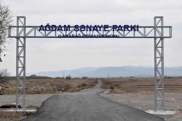 Ağdam Sənaye Parkında işlər hansı mərhələdədir? - AÇIQLAMA