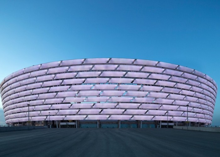 Bakı Olimpiya Stadionunun fasadı söndürüləcək