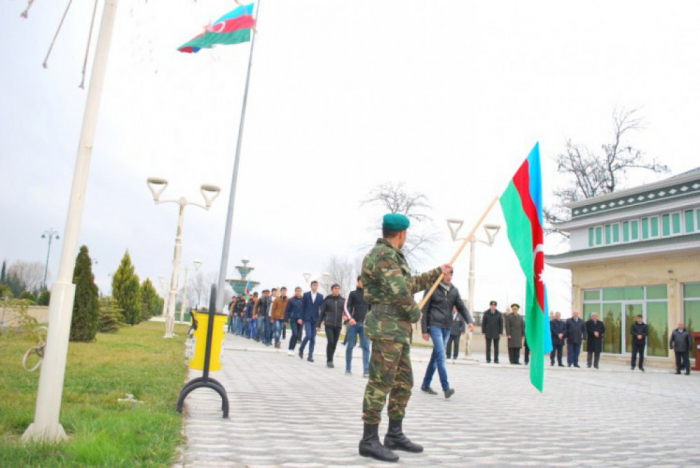 Hərbi xidmətə növbəti çağırış başladı
