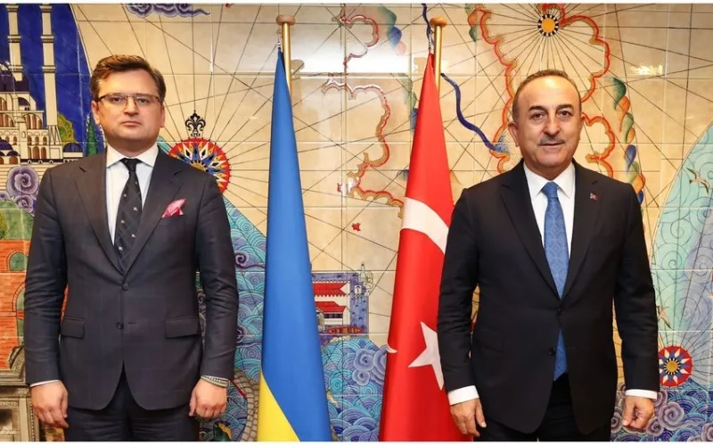 Mövlud Çavuşoğlu ukraynalı həmkarı ilə görüşdü