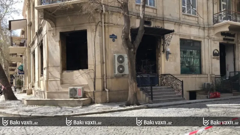 Gecə klubundakı partlayış zamanı polis məntəqəsinə zərər dəyib? - FOTOLAR