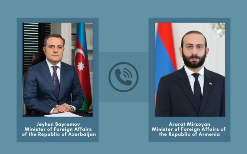 Azərbaycan və Ermənistan XİN başçıları arasında telefon danışığı oldu