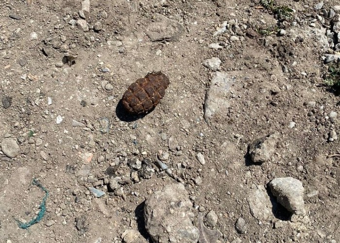 Bakıda qumbara TAPILDI
