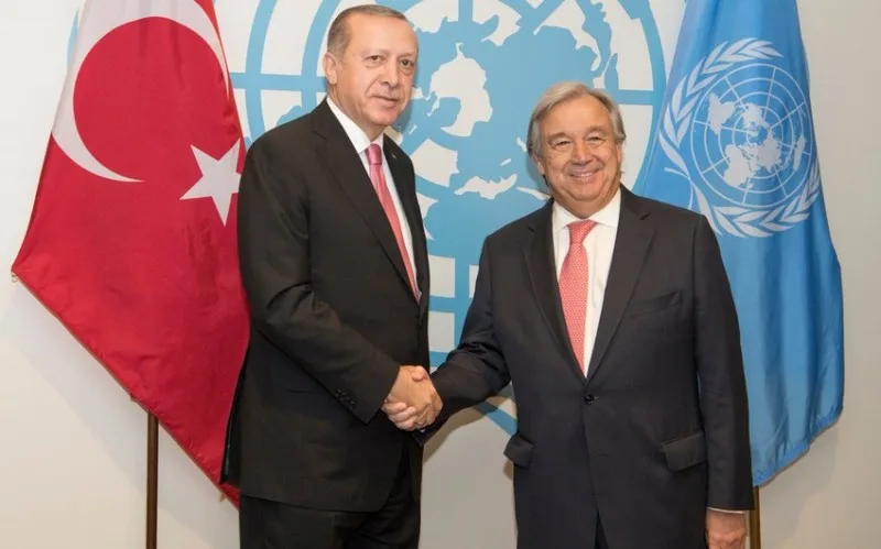 Ərdoğan Quterreşlə Ukraynadakı vəziyyəti müzakirə etdi
