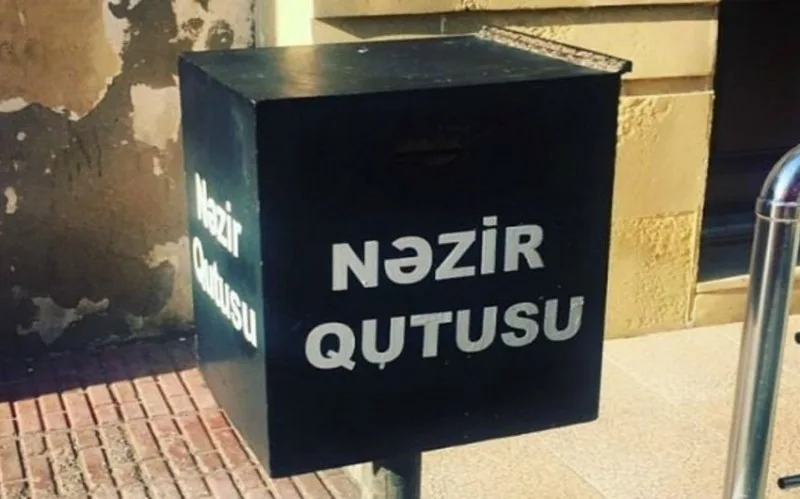 Nəzir qutusundan oğurluq edildi
