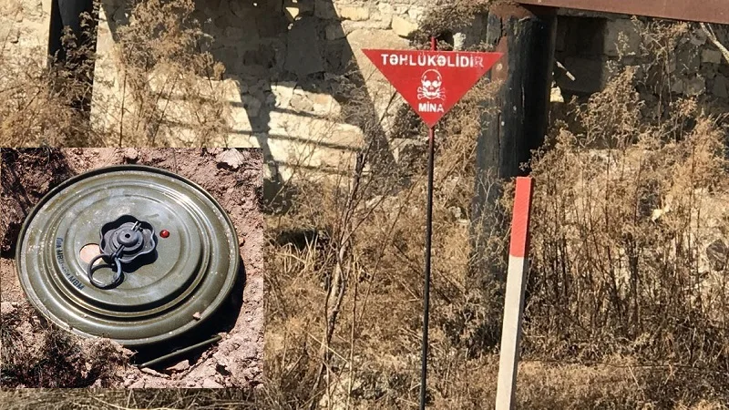 Qubadlıda minaya düşən şəxsin ayağı kəsilib