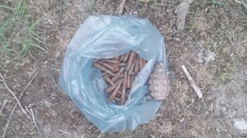 Oğuzda qumbara tapıldı