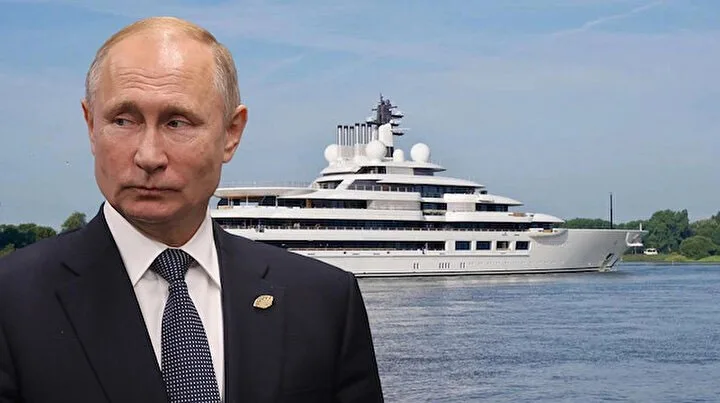 Putinə aid olduğu iddia edilən lüks yaxta ələ keçirildi - FOTOLAR