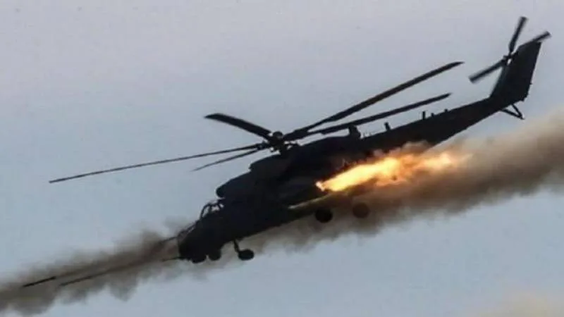 Ukrayna ordusu Rusiyaya məxsus helikopteri məhv etdi