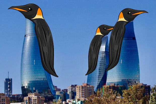Məşhur binalar fərqli görünüşdə - FOTO