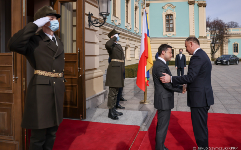 Polşa Prezidenti Ukraynaya getdi