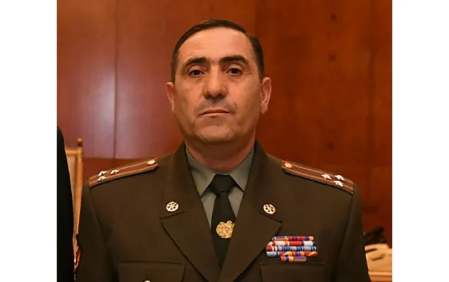 Ermənistanda yüksək rütbəli hərbçi saxlanıldı