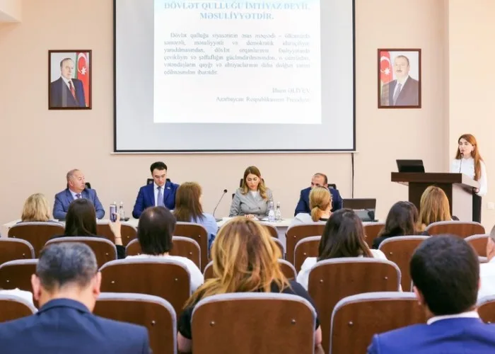 Baş Prokurorluqda konfrans keçirilib