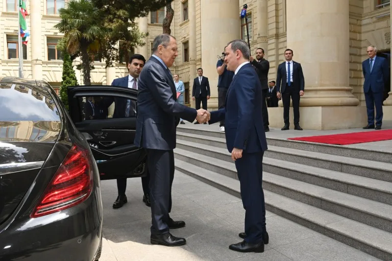 Ceyhun Bayramov və Lavrov görüşüb - YENİLƏNİB