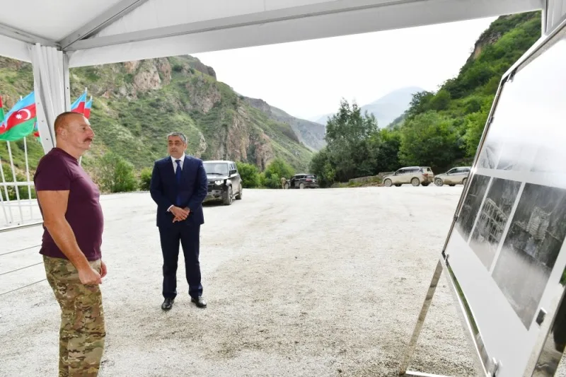Kəlbəcərdə “İstisu” mineral su zavodunun təməli qoyuldu
