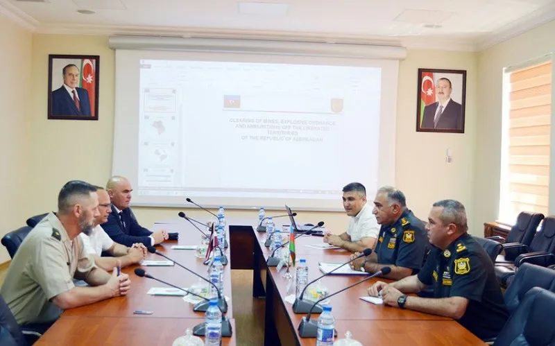 Azərbaycan ilə Latviya arasında hərbi əməkdaşlıq məsələləri müzakirə olunub
