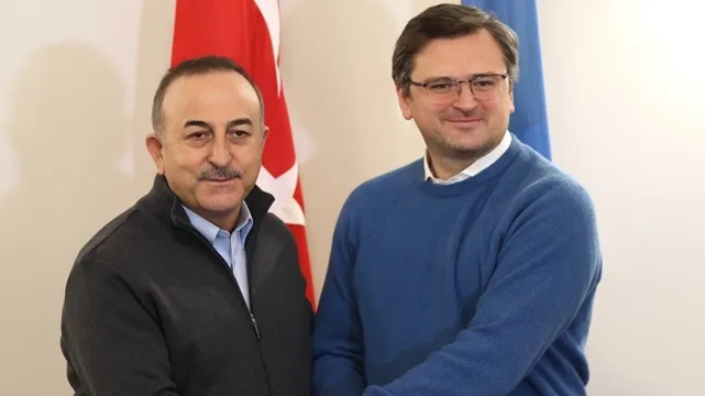 Çavuşoğlu Kuleba ilə telefonla danışdı