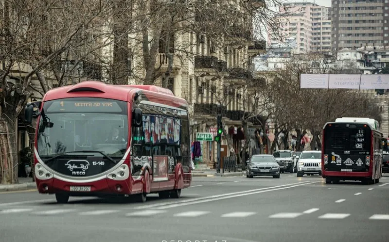 Bakıda bu marşrut avtobusları gecikir – SİYAHI