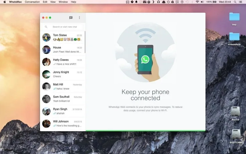 Mac kompüterləri üçün Whatsapp-ın yeni versiyası hazırlanır