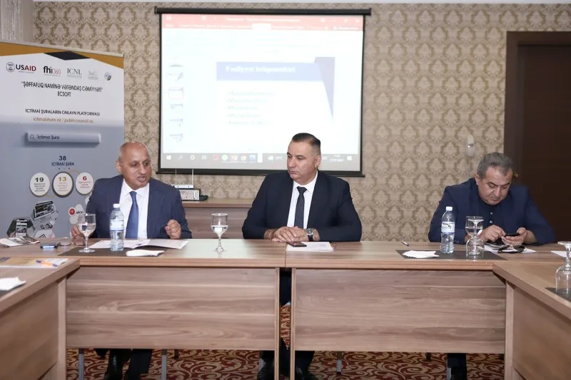 İctimai Şuraların Vahid Onlayn Platformaya inteqrasiyası ilə bağlı təlim keçirilib