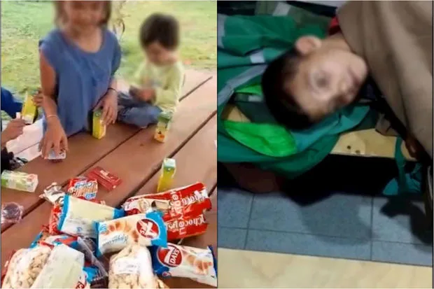 Bakıda küçədə gecələyən beş uşaq və anasından XƏBƏR VAR- FOTO