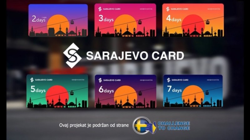 Sarayevoda turistlər üçün “Şəhər kartı”