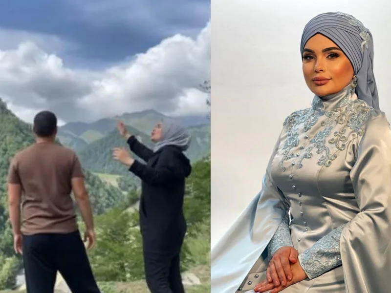 Xalq artistinin qızı Qarabağda oğlu ilə birlikdə mahnı oxudu - VİDEO