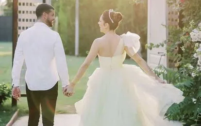 Berk Oktay və Yıldız Çağrı Atiksoy evləndi