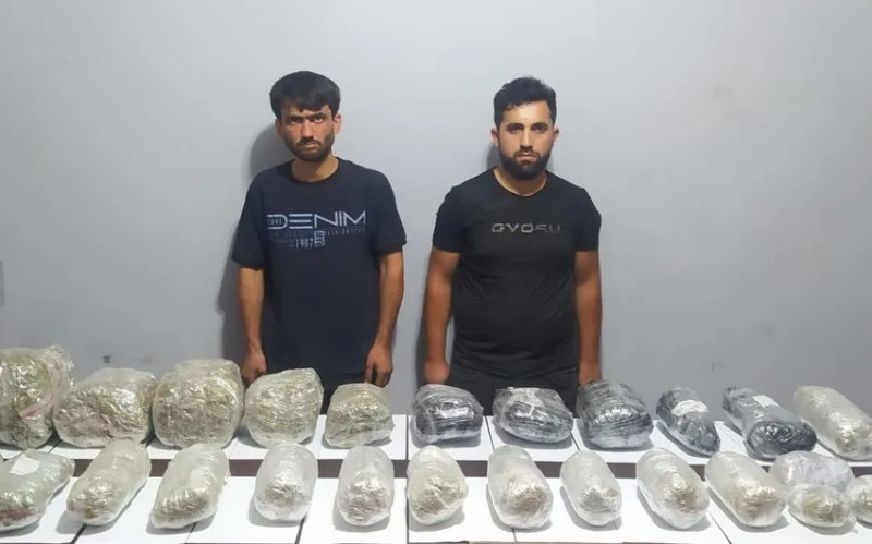 Dövlət sərhədini pozanlar saxlanıldı - FOTO