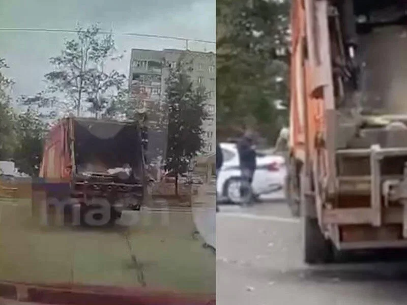 Zibil maşını iki azyaşlı qızın üzərindən keçdi - VİDEO