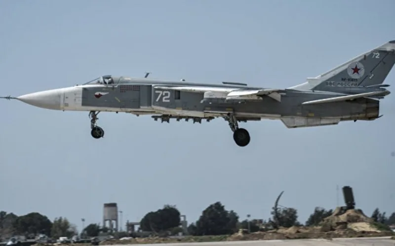 Xersonda Rusiyanın "Su-24" təyyarəsi VURULDU