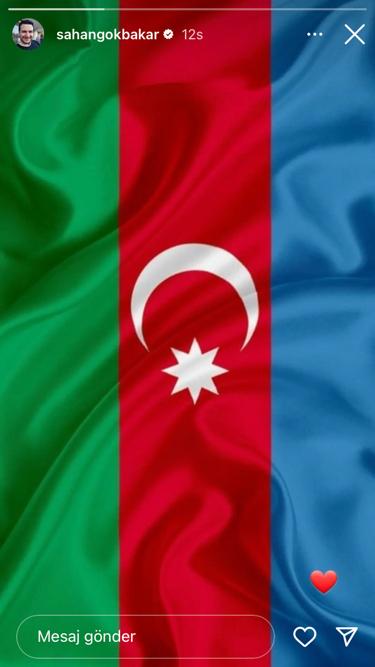 Türkiyəli məşhurlardan AZƏRBAYCANA BAŞSAĞLIĞI - FOTO