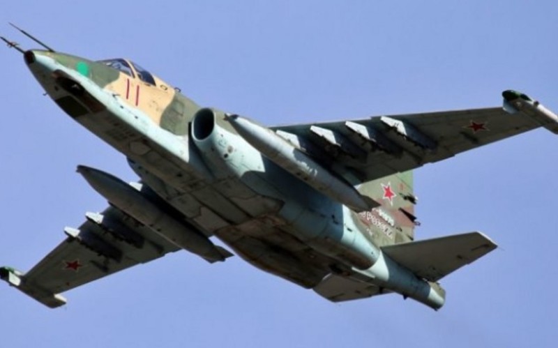 Rusiyanın "Su-25" təyyarəsi məhv edildi