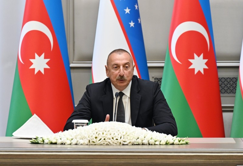 Prezident İlham Əliyevin Özbəkistana səfəri başa çatıb